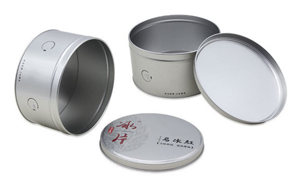圓(yuan)形茶葉鐵(tiě)罐包裝