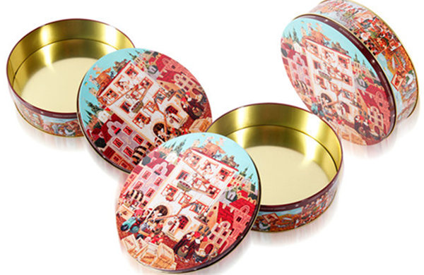 曲奇餅(bǐng)幹鐵盒包(bāo)裝